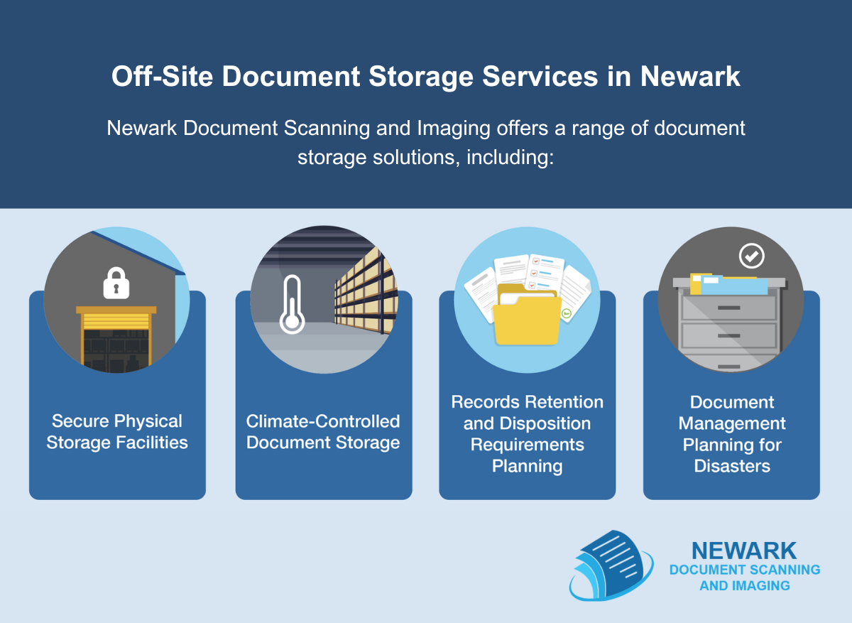 Off-Site Document Storage Services in Newark